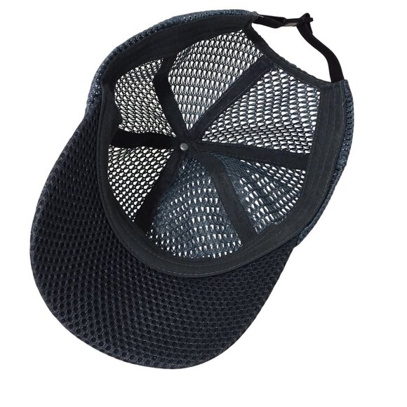 Ediko Golf Cap Mesh Trucker Hat Baseball Cap Blue Adjustable Strap Men One Size - Picture 7 of 7